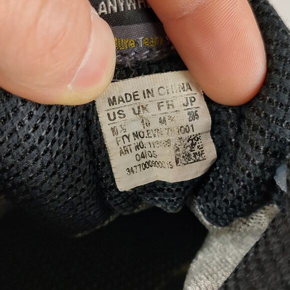 VTG Y2K Adidas Climaproof Gore-tex Adventure team trail running shoes mens 10.5 - Picture 9 of 11